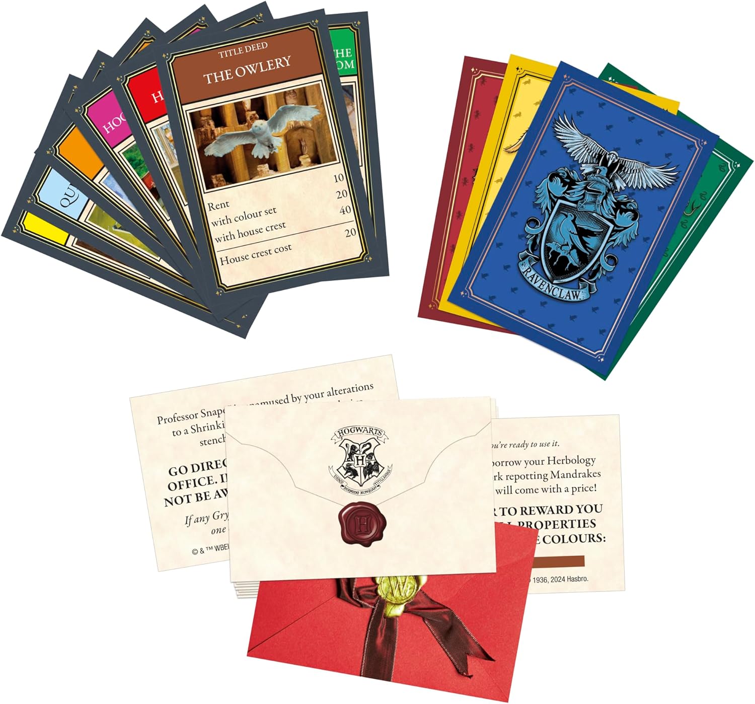 Hasbro Gaming Monopoly Harry Potter Edition Board Game – Magical Birthday Gift for Her, Mom, and Women Who Love the Wizarding World