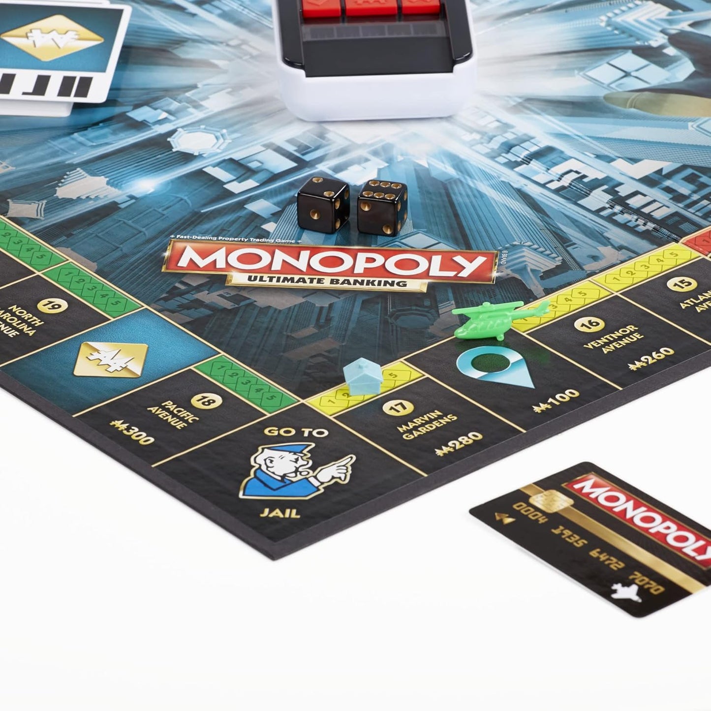Hasbro Gaming Monopoly Ultimate Banking Edition – Premium Birthday Gift for Kids 8+ Who Love Board Games
