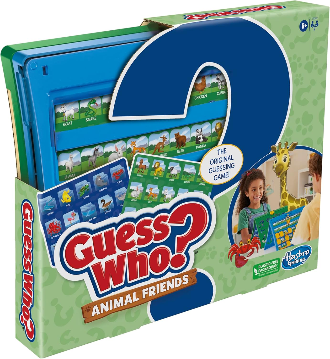 Hasbro Guess Who? Animal Friends – Logic and Deduction Practice for Elementary Classrooms and Learning Centers
