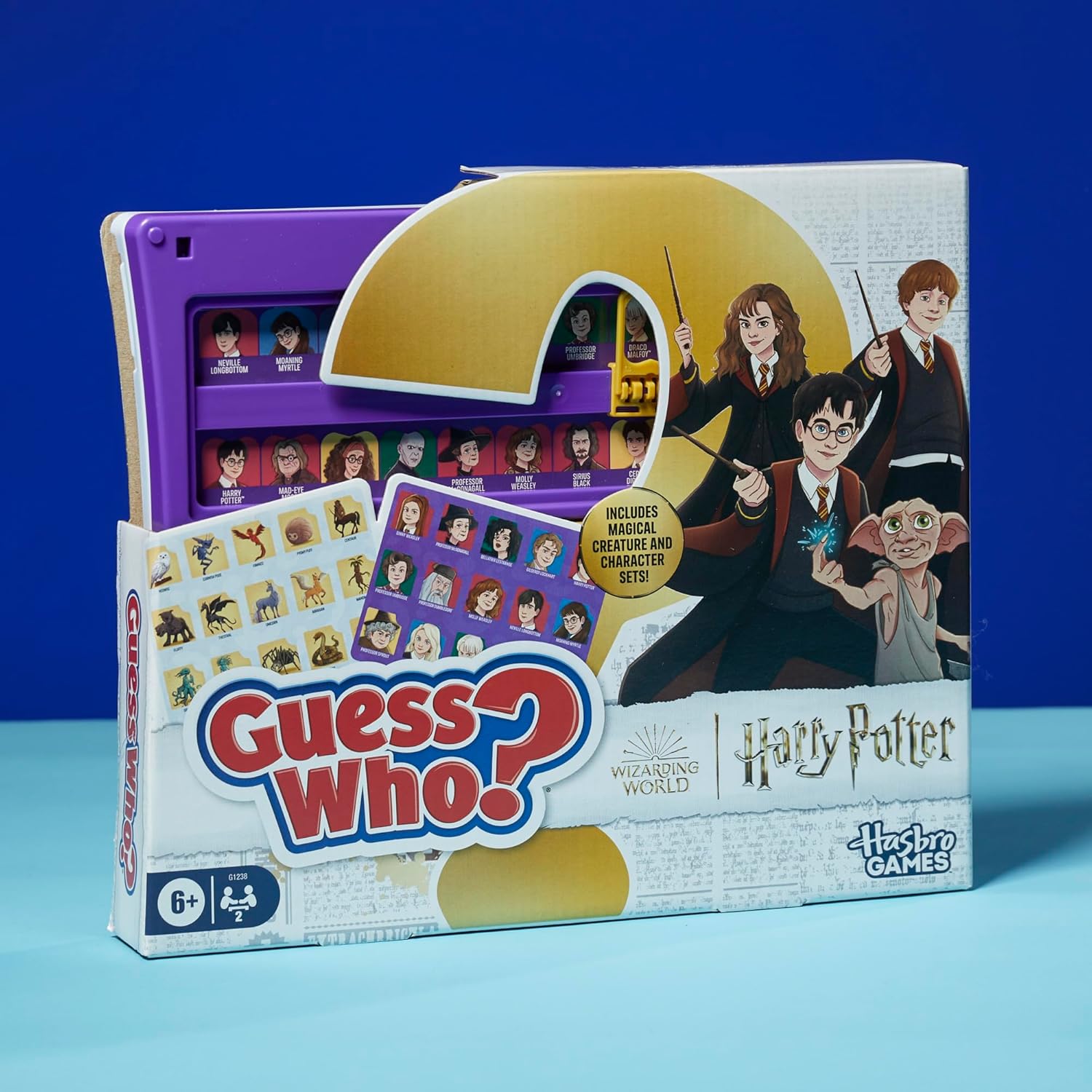 Hasbro Guess Who? Harry Potter Edition Board Game – Magical Birthday Gift for Kids Ages 6 and Up, 2-Player Family Fun (Amazon Exclusive)