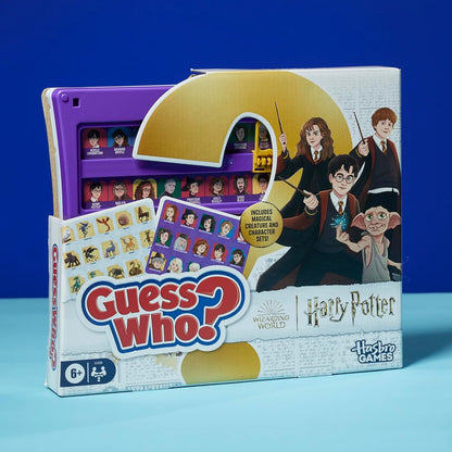 Hasbro Guess Who? Harry Potter Edition Board Game – Magical Birthday Gift for Kids Ages 6 and Up, 2-Player Family Fun (Amazon Exclusive)