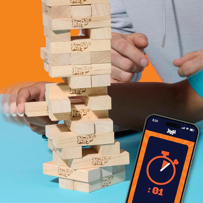 Hasbro Jenga Digital Die Game – Birthday Gift for Kids Ages 6+ and Family Game Night Pick