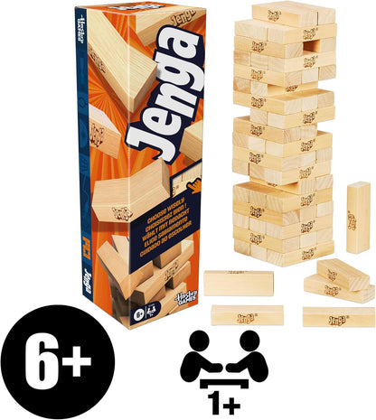 Hasbro Jenga Digital Die Game – Birthday Gift for Kids Ages 6+ and Family Game Night Pick