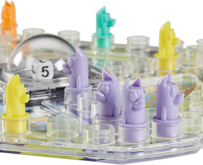 Hasbro Trouble: Bluey Edition, Quick 30-Minute Family Game Night Game to Unwind After Homework