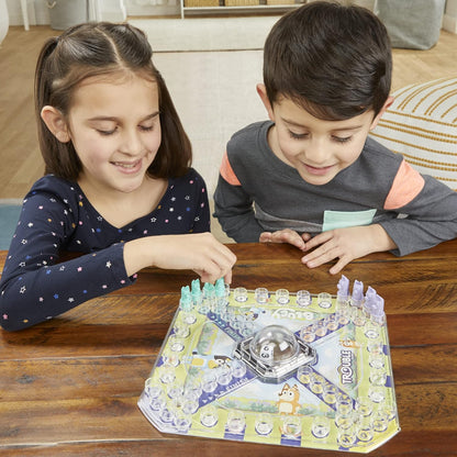 Hasbro Trouble: Bluey Edition, Quick 30-Minute Family Game Night Game to Unwind After Homework