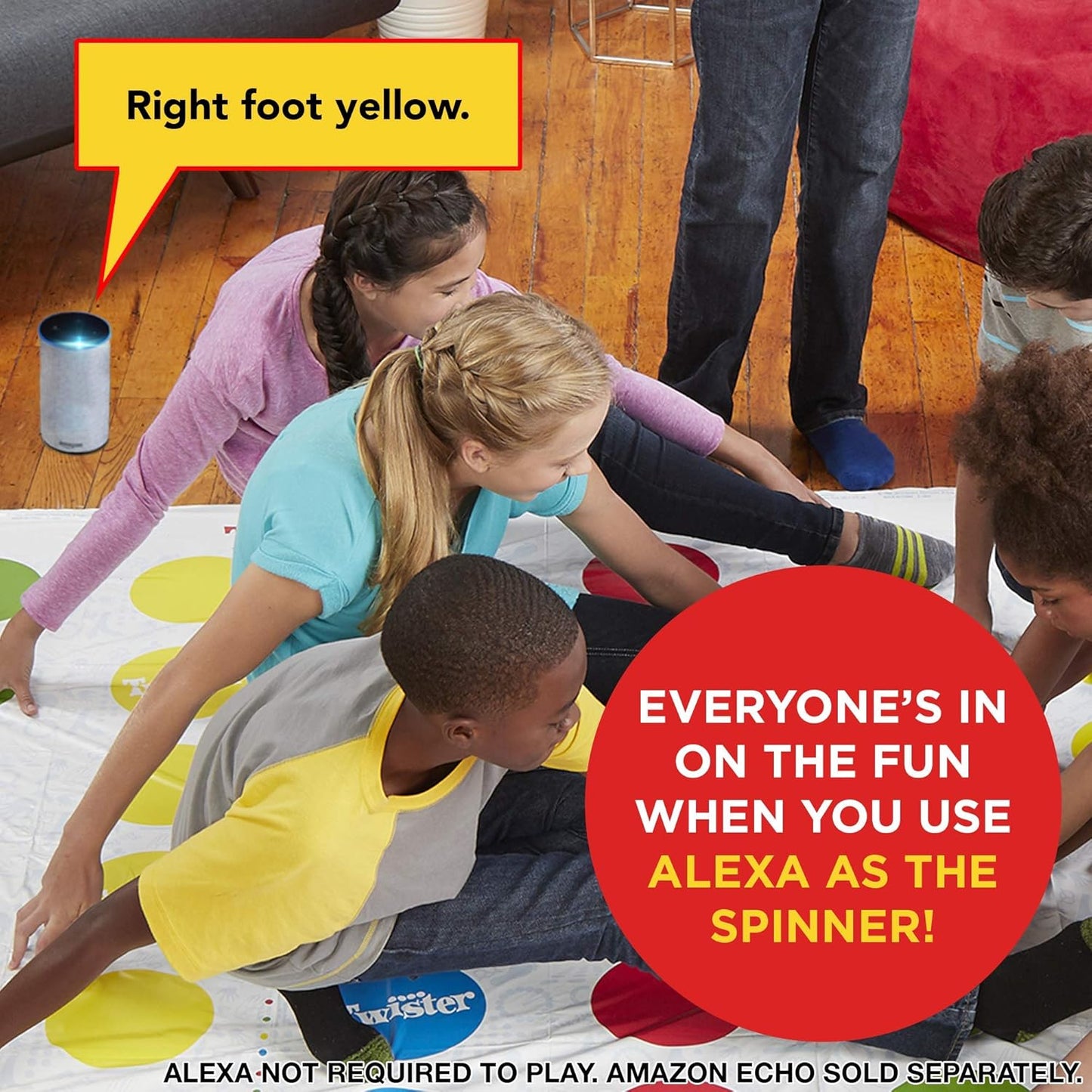 Hasbro Twister Ultimate – Oversized Indoor Play Mat for Kids' Playroom and Family Game Night, Ages 6+