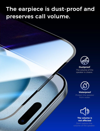 hd clear glass with 90% clarity rating and face id compatibility