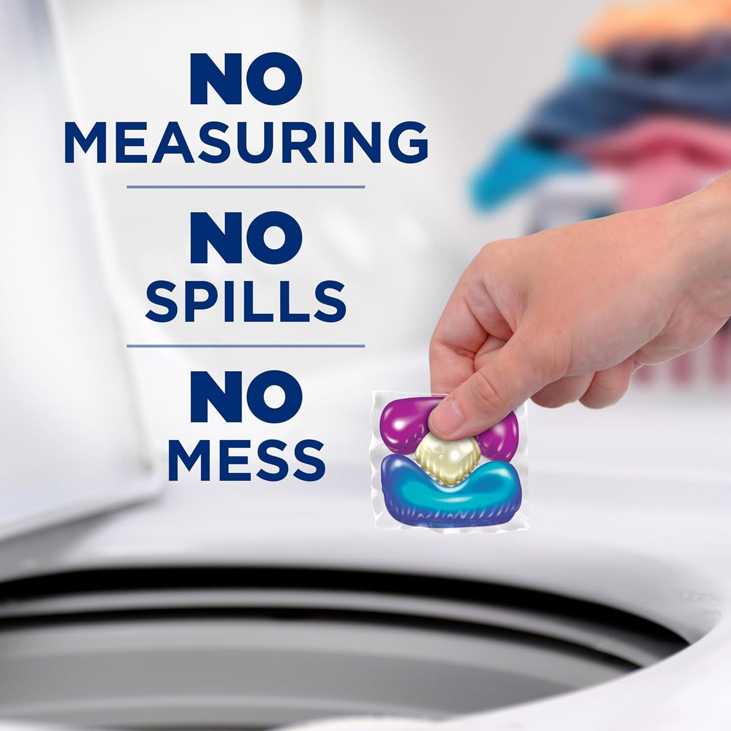 he-compatible and works in all water temperatures and both standard and high-efficiency machines