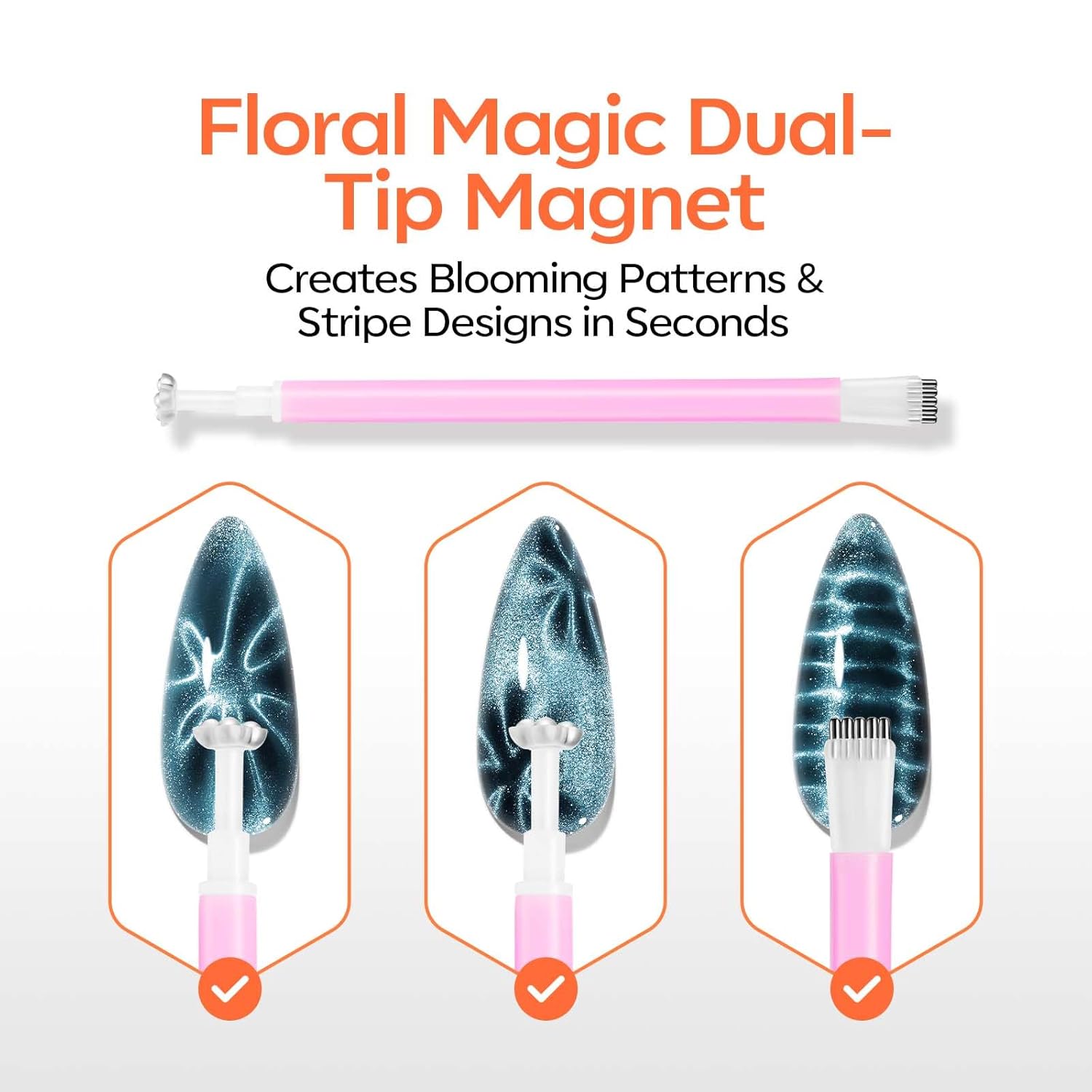 heart-shaped pattern capability via dedicated y-shaped metal guide accessory