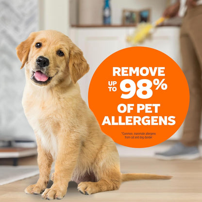 heavy duty pet-specific formulation designed for pet hair and dander