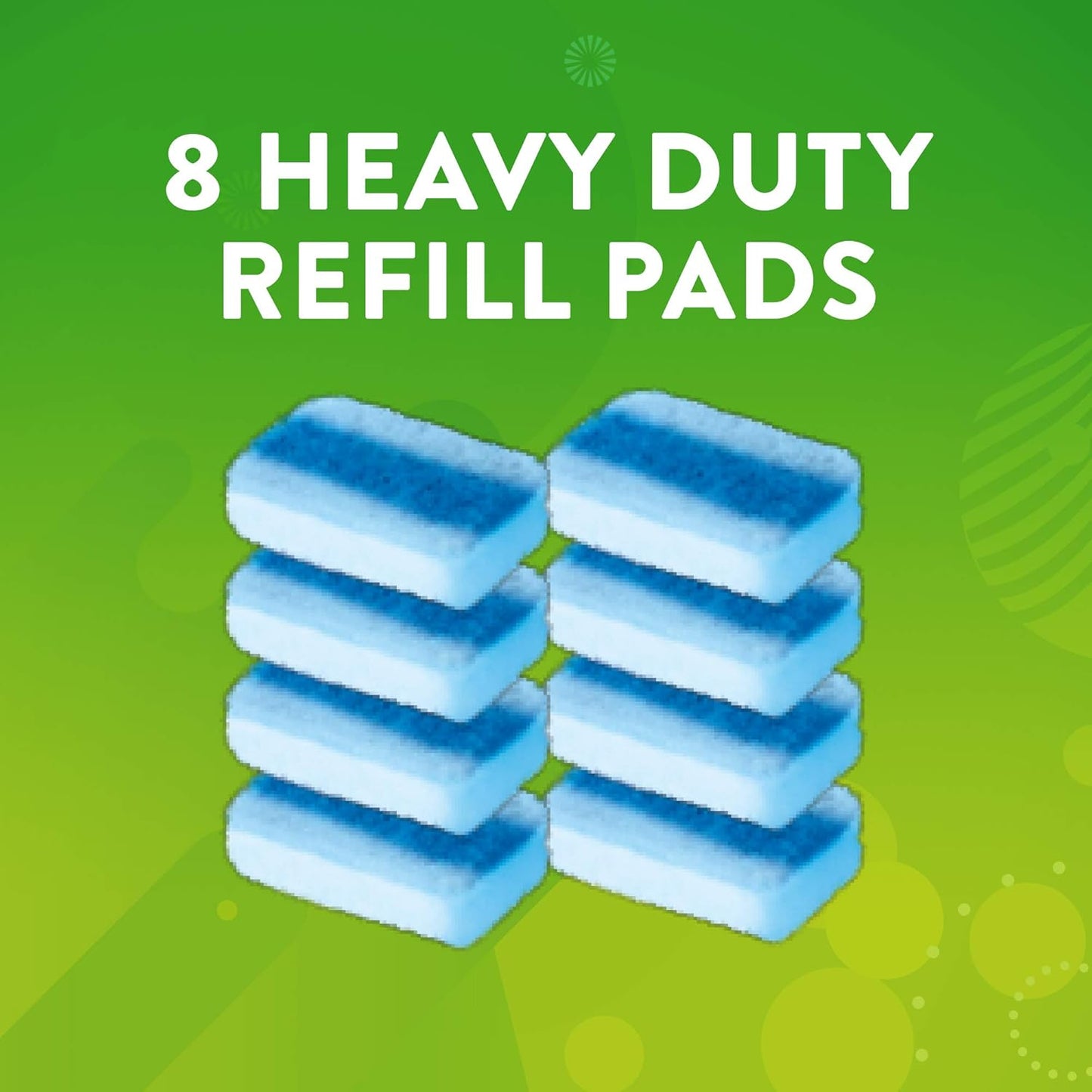 heavy-duty refill pads compatible with the fresh brush starter kit (sold separately)