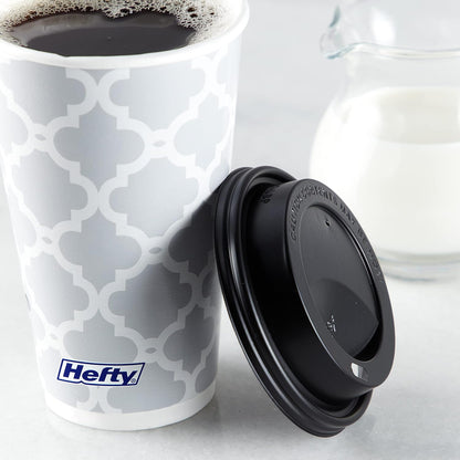 Hefty Insulated Paper Coffee Cups – Commute and Conference Room Drinkware for Busy Professionals, 16 oz, 20 Count