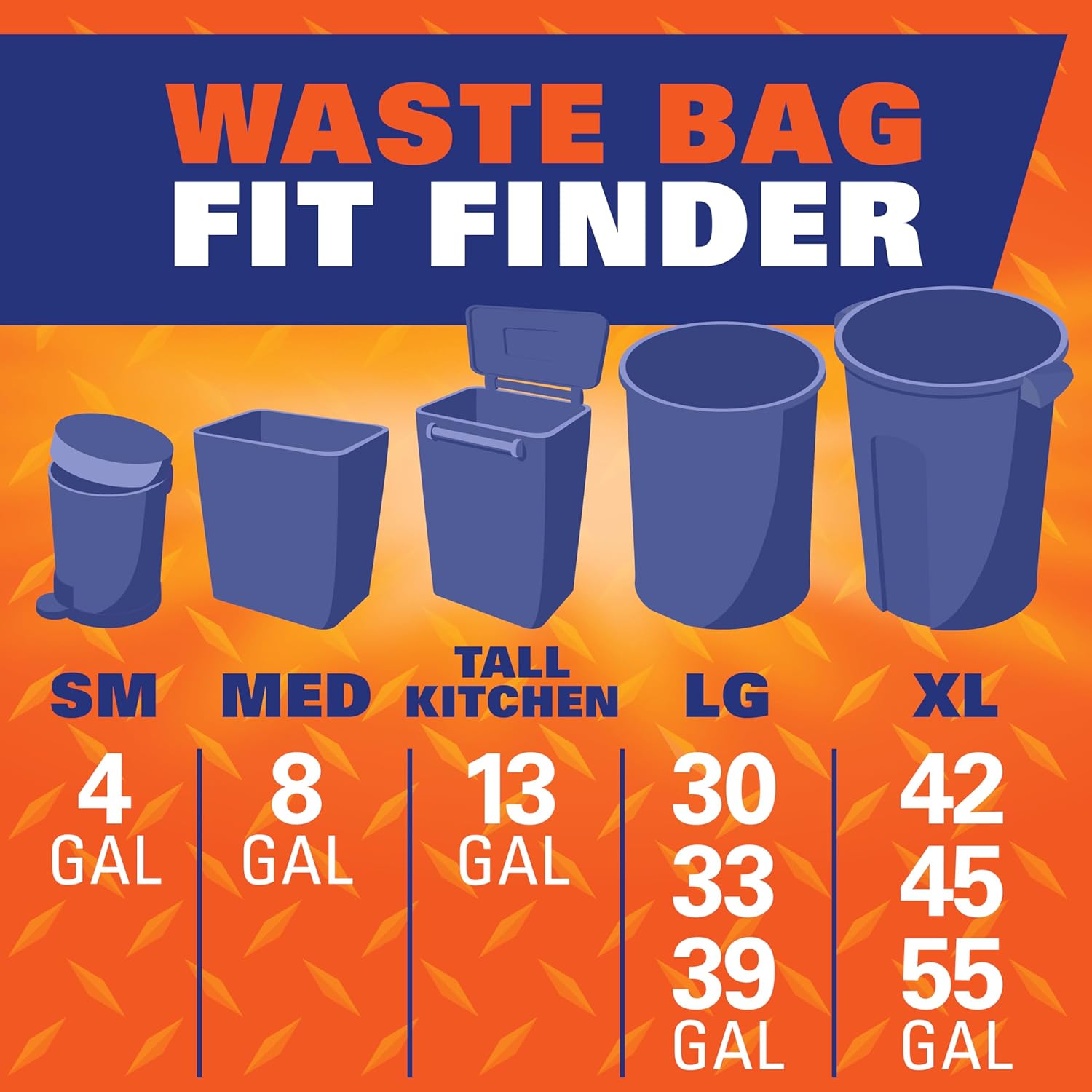 Hefty Strong 13 Gallon Trash Bags – Home Office Waste Solution for Busy Workdays, Bulk 120 Ct