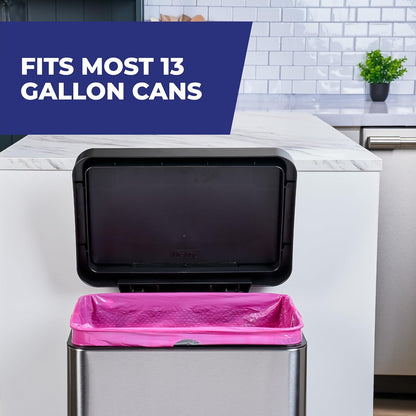 Hefty Ultra Strong 13 Gallon Trash Bags – Daily Wellness Routine for Self-Care Focused Home Cooks, Fabuloso Watermelon Scent Odor Control