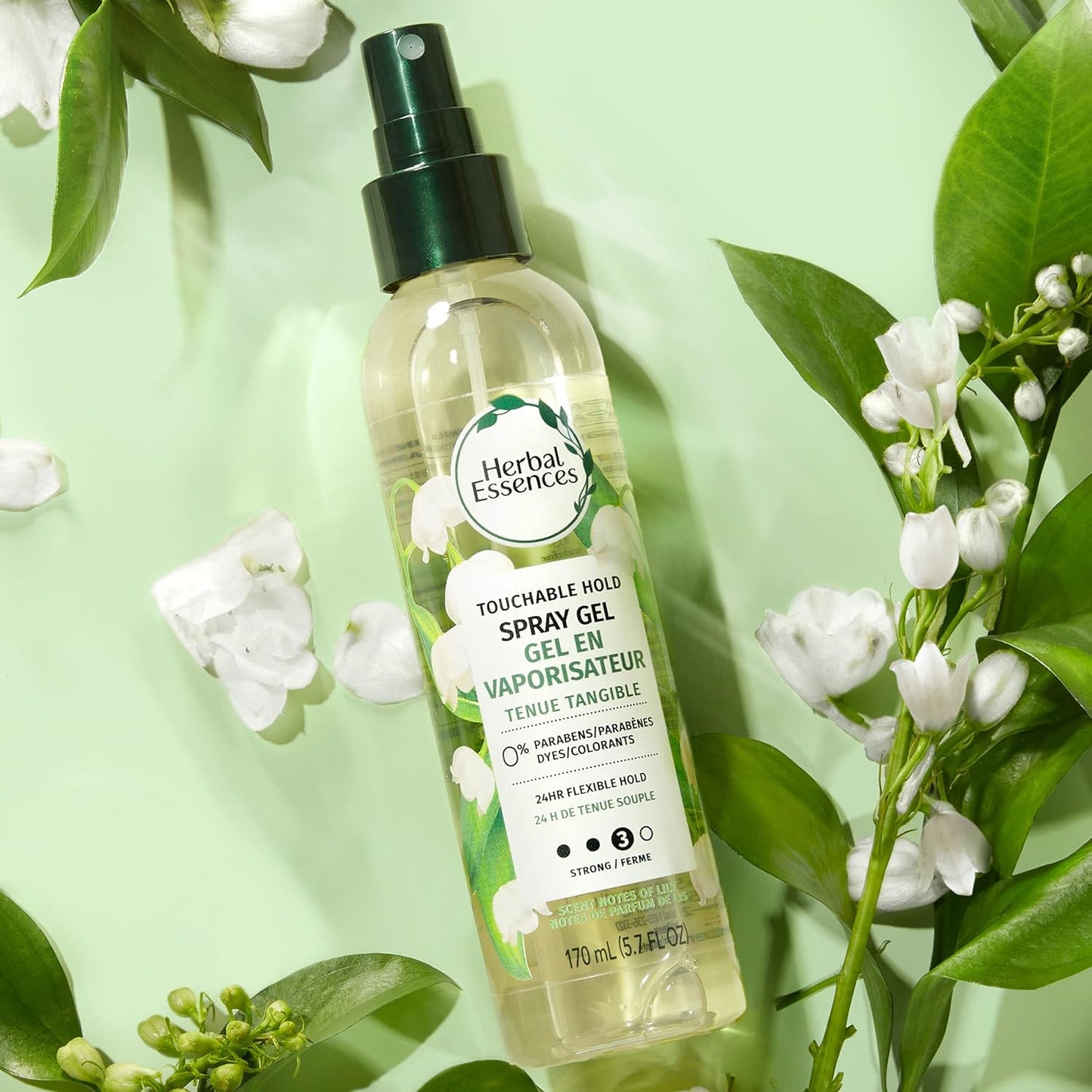 Herbal Essences Hair Spray Gel for Curly Hair – Self-Care Styling Ritual for a Calming Curly Hair Routine