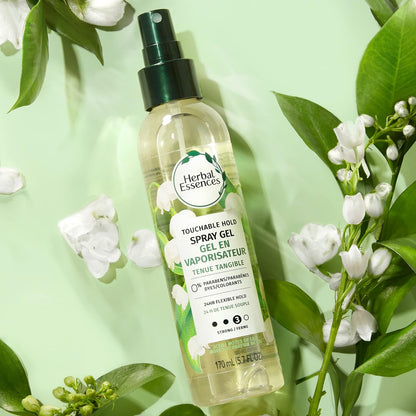 Herbal Essences Hair Spray Gel for Curly Hair – Self-Care Styling Ritual for a Calming Curly Hair Routine
