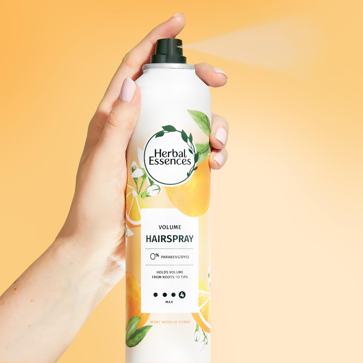 Herbal Essences Volumizing Hairspray – Self-Care Hair Ritual for Fine Hair, Strong Hold 24-Hour Finishing Mist