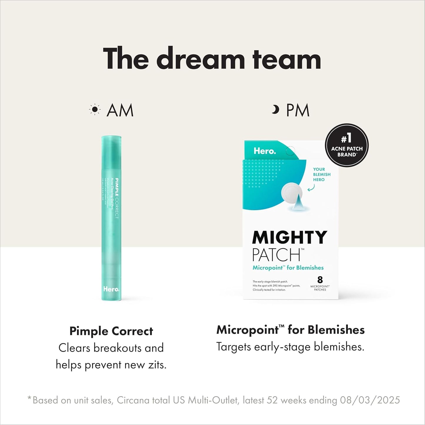 Hero Cosmetics Pimple Correct Acne Clearing Gel Pen - Mindful Nightly Skincare Ritual for Sensitive Skin, Maximum Strength 2% Salicylic Acid