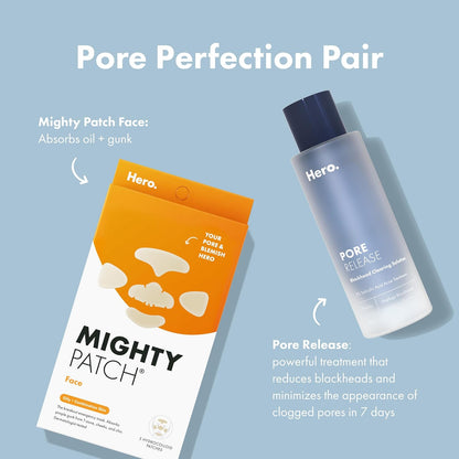 Hero Cosmetics Pore Release Blackhead Clearing Solution – Nightly Self-Care Toner for Mindful Bedtime Skincare Ritual