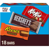 HERSHEY'S, KIT KAT and REESE'S Assorted Chocolate Box – Ready-to-Give Holiday Gift for Her and Mom, Individually Wrapped Bars