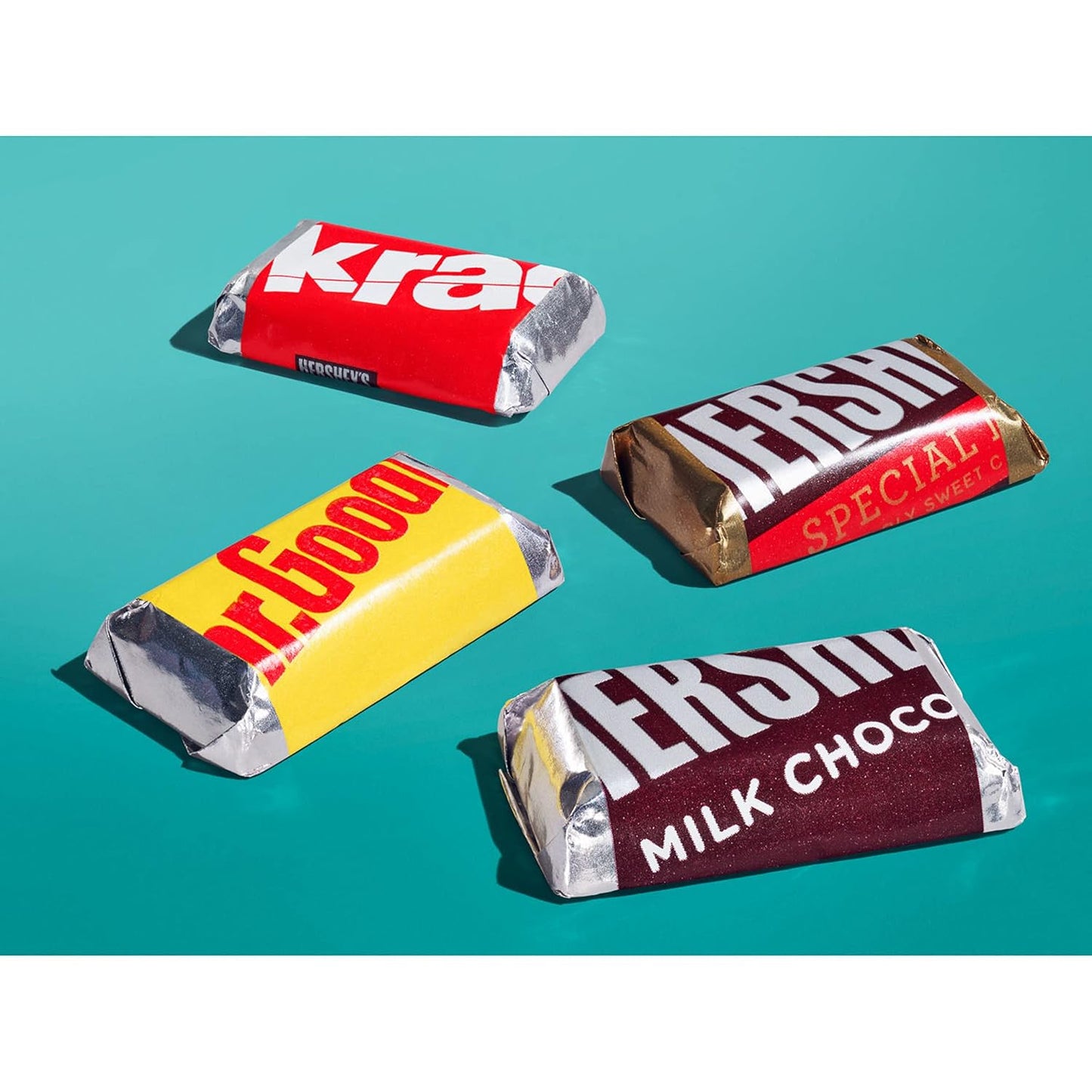 HERSHEY'S Miniatures Assorted Chocolate Candy Party Pack – Bulk Birthday Gift for Her, Holiday Candy Assortment