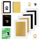 Gold/Black - Medium-Large 4 Pack