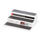 White/Gray - 10-Inch (Pack of 10)