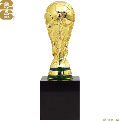 high-gloss acrylic base with 2026 fifa logo in gold foil