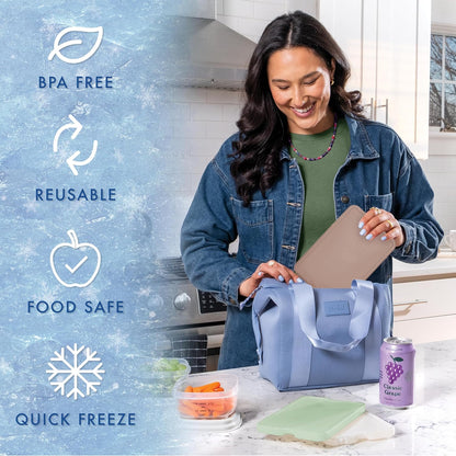 high-performance gel that freezes fast and holds cold all day
