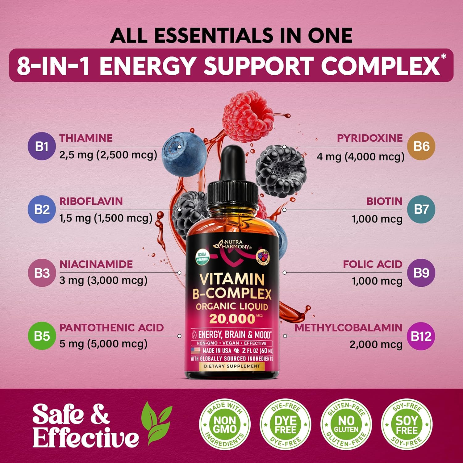 high-potency 20,000 mcg per serving dosage