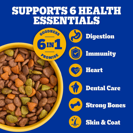 high-quality protein from meat and bone meal plus soybean meal to support lean muscle
