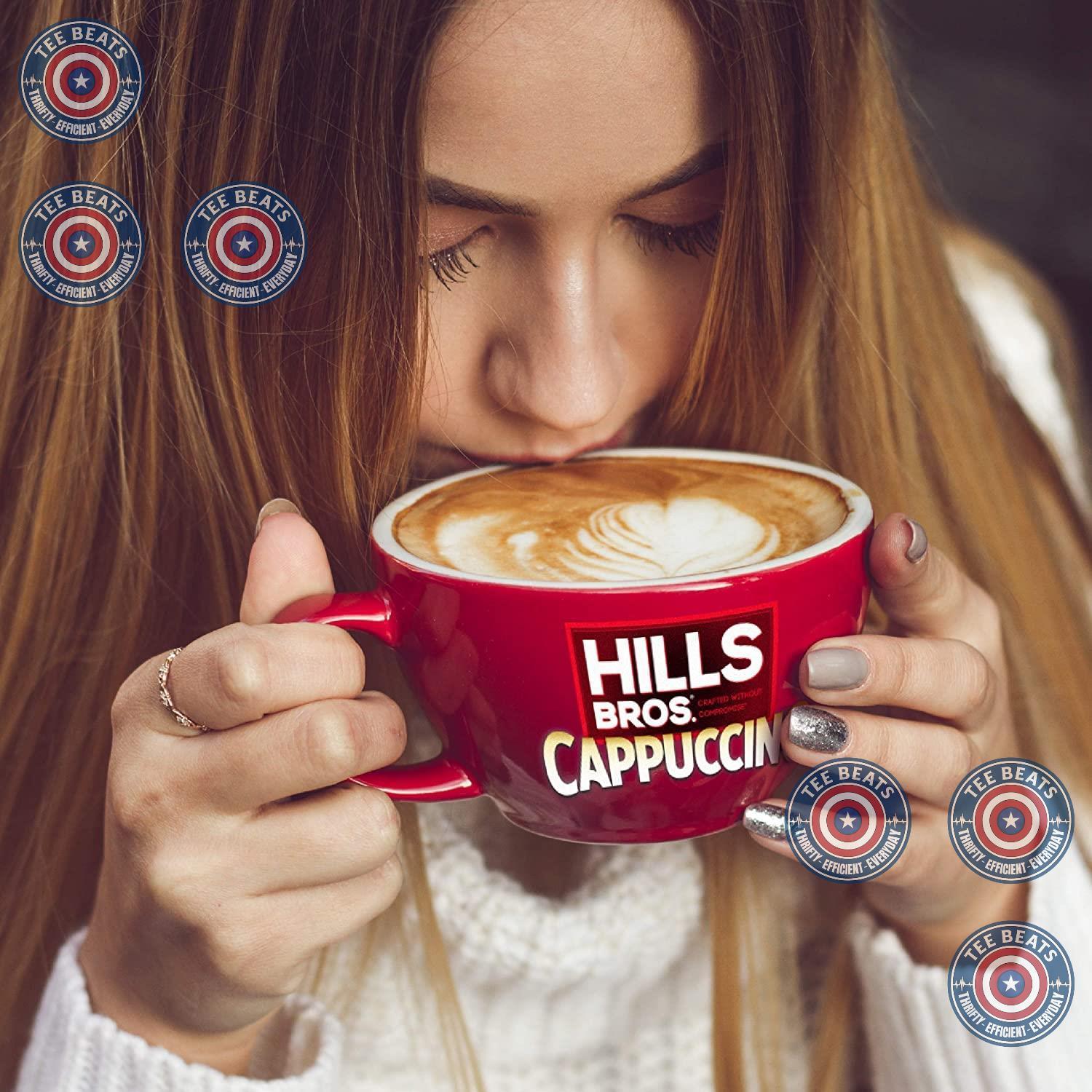 Hills Bros. Sugar Free French Vanilla Instant Cappuccino – Camping Coffee Upgrade, Just Add Hot Water at the Campsite