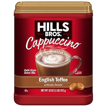 Hills Bros. Sugar Free French Vanilla Instant Cappuccino – Camping Coffee Upgrade, Just Add Hot Water at the Campsite