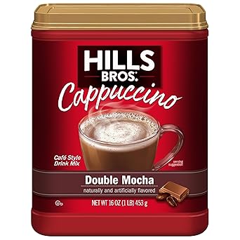 Hills Bros. Sugar Free French Vanilla Instant Cappuccino – Camping Coffee Upgrade, Just Add Hot Water at the Campsite