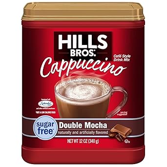 Hills Bros. Sugar Free French Vanilla Instant Cappuccino – Camping Coffee Upgrade, Just Add Hot Water at the Campsite