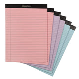 Amazon Basics Wide Ruled Note Pads 12-Pack – Safe, Mess-Free School Supply for Elementary Classrooms and Homework Time