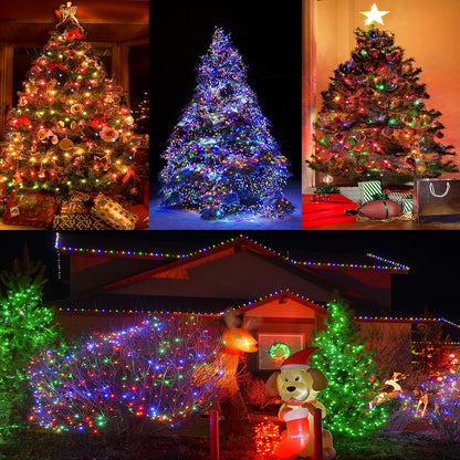 HolidayAura Cozy Glow Lights – Thoughtful Housewarming Gift for Her, 33ft Battery Operated String Lights with Timer for Home Ambiance