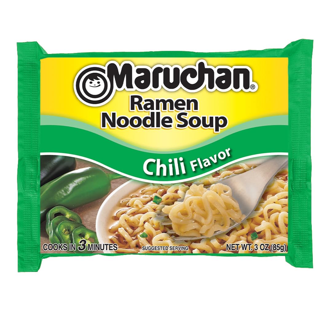hot chili flavor seasoning included in every pack