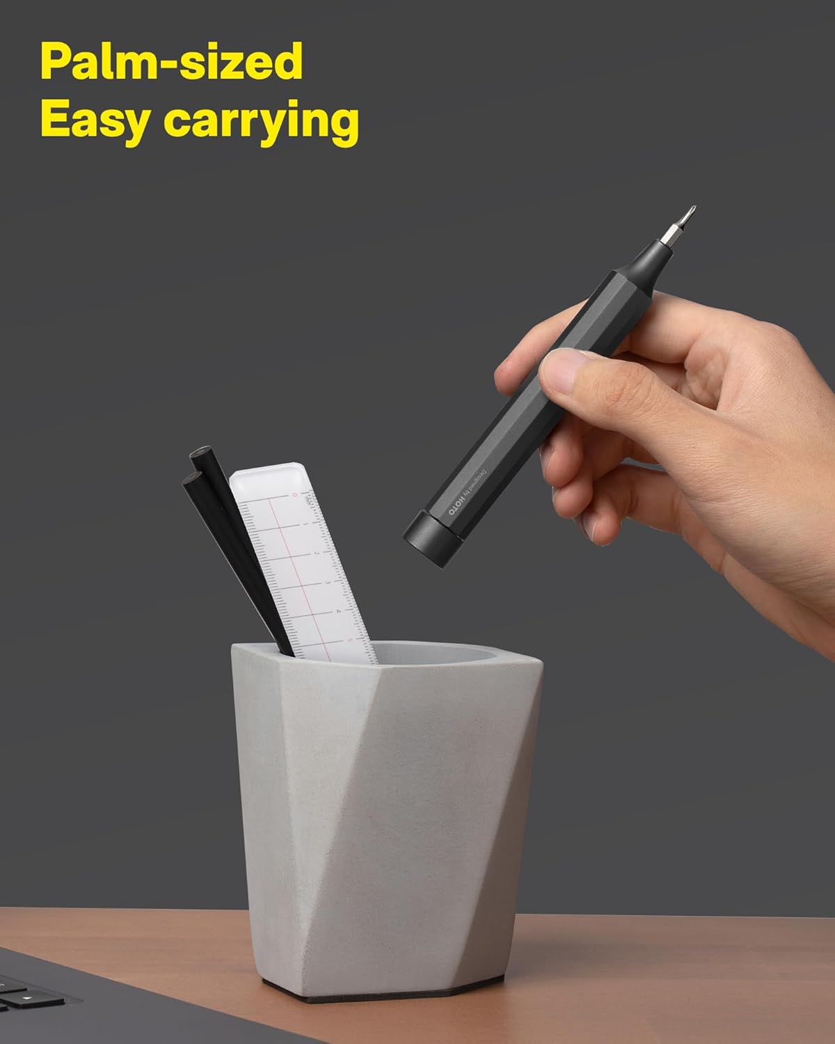 HOTO 24-in-1 Precision Screwdriver Set – Stylish Valentine's Day Gift for Her, Pocket-Sized Tool for Hobbyists