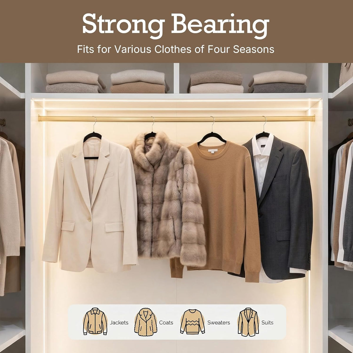 HOUSE DAY Thin Velvet Hangers – Holiday Gift Idea for College Students Furnishing a Dorm