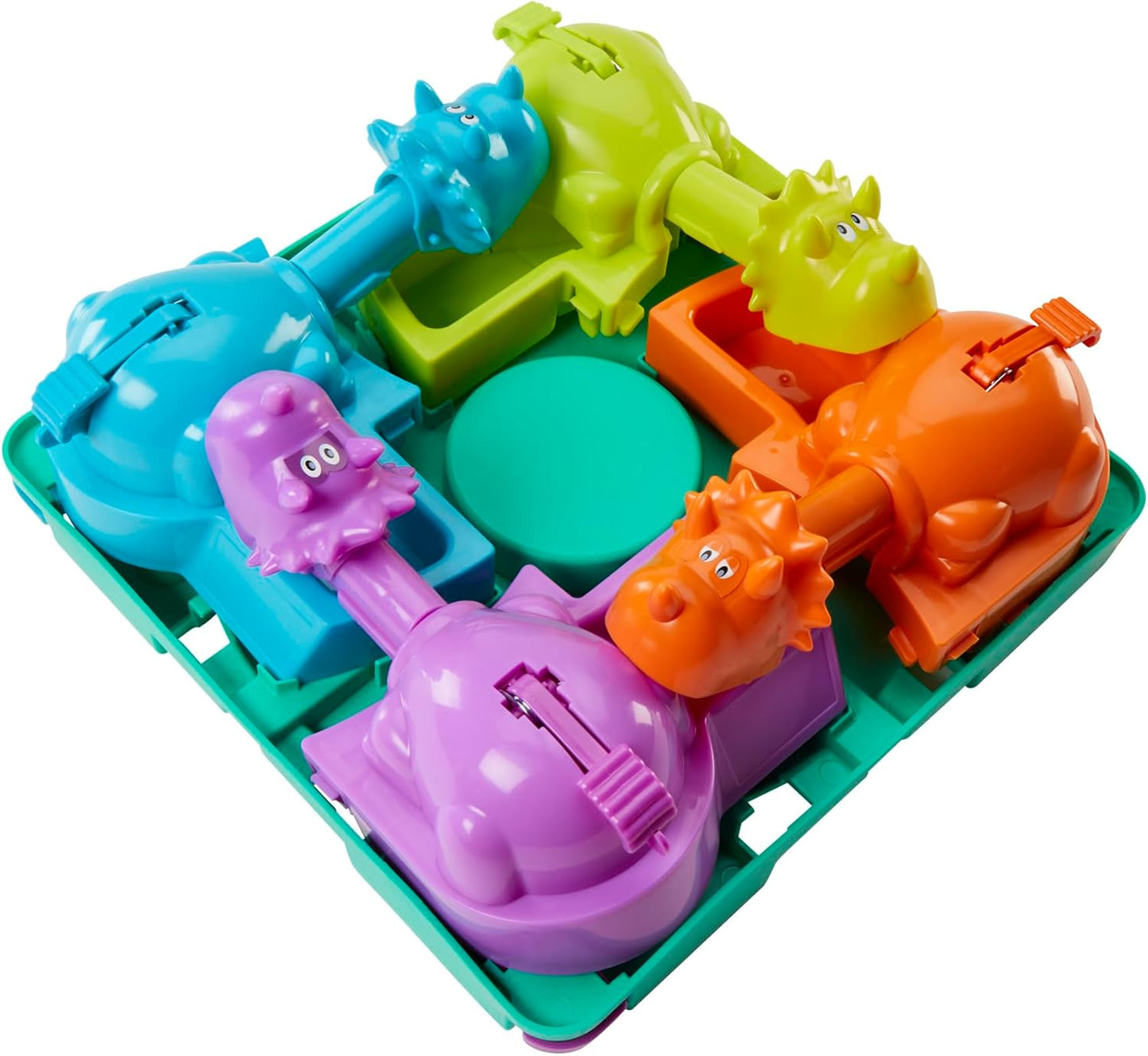 Hungry Hungry Hippos Dino Edition – Dinosaur Birthday Gift for Kids Ages 4 to 8