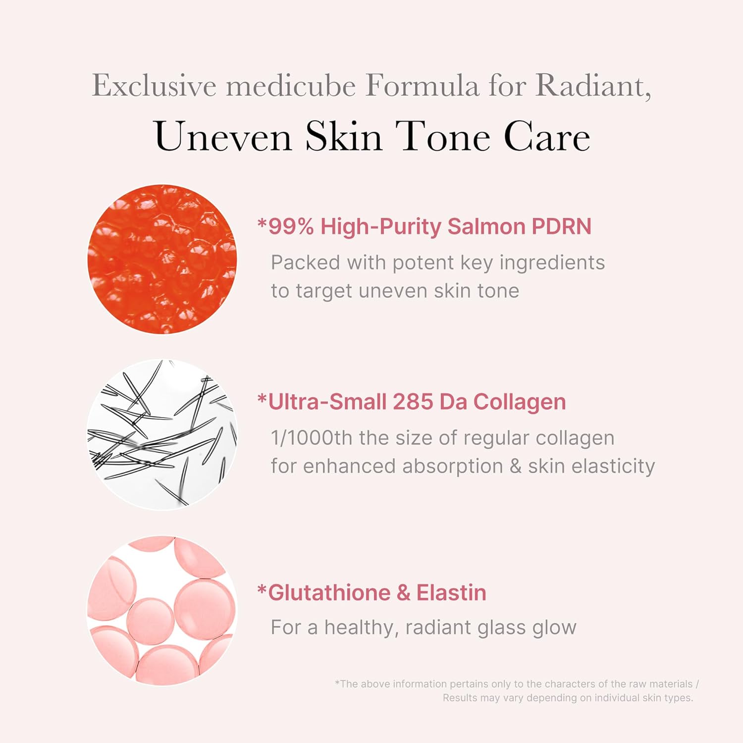hyaluronic acid and salmon egg extract for hydration and radiance
