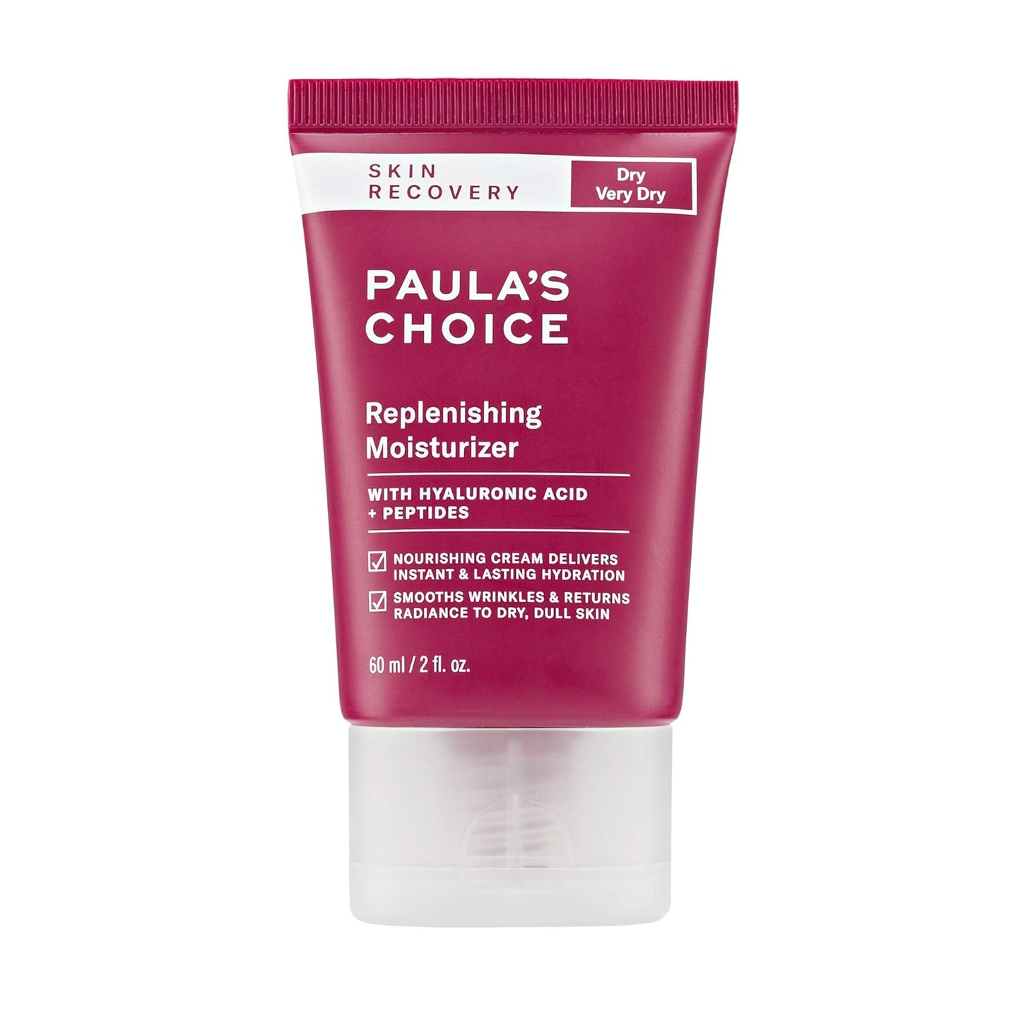 hyaluronic acid for deep, long-lasting moisture retention