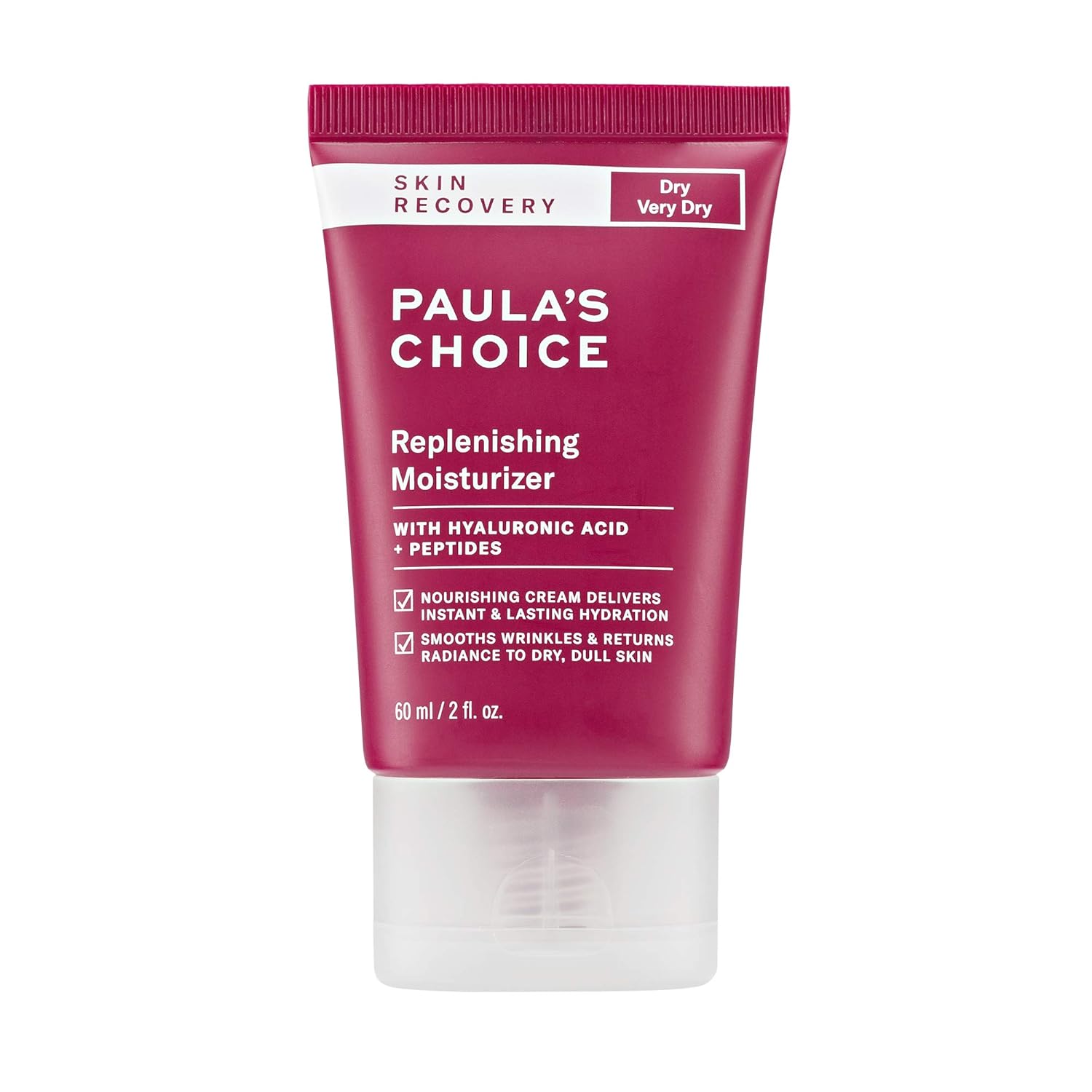 hyaluronic acid for deep, long-lasting moisture retention