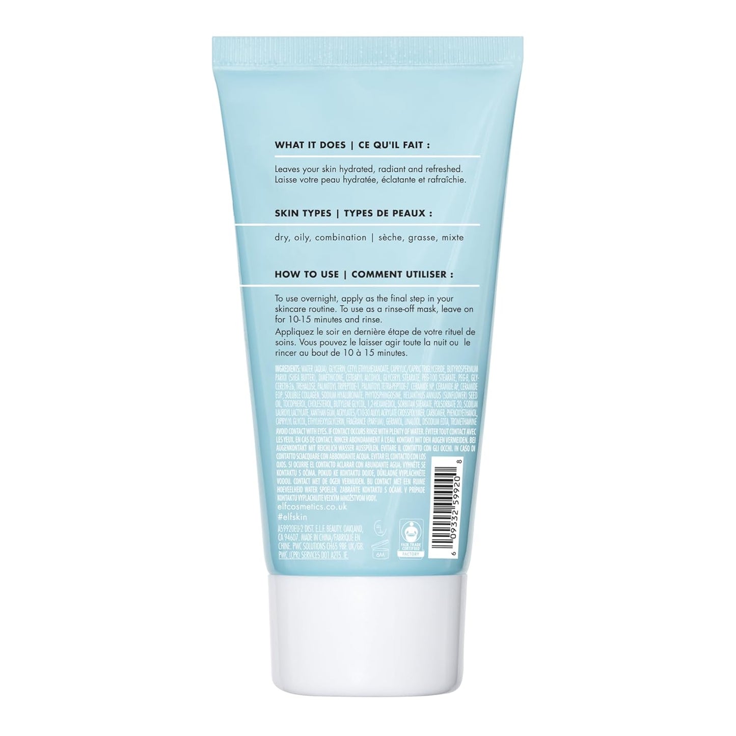 hyaluronic acid for moisture retention and plumping