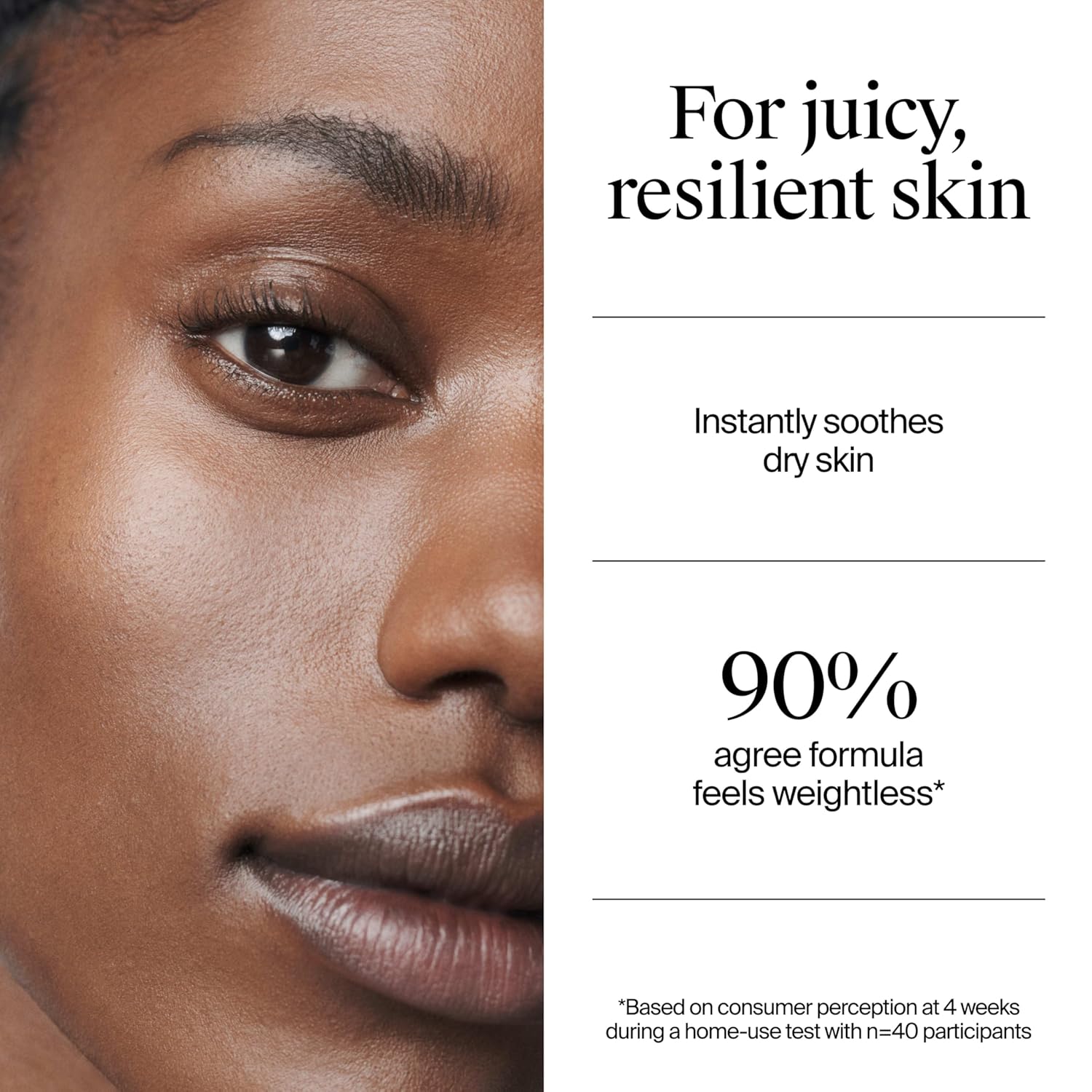 hydrating gel cleanser that creates a silky foam to remove makeup, dirt, oil, and impurities
