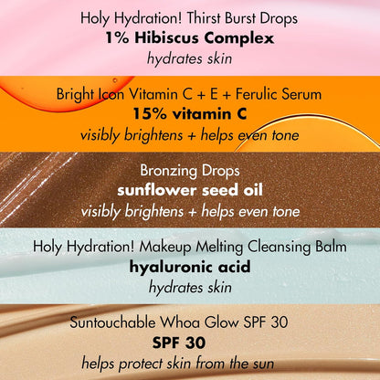 hydrating gel formula suitable for all skin types