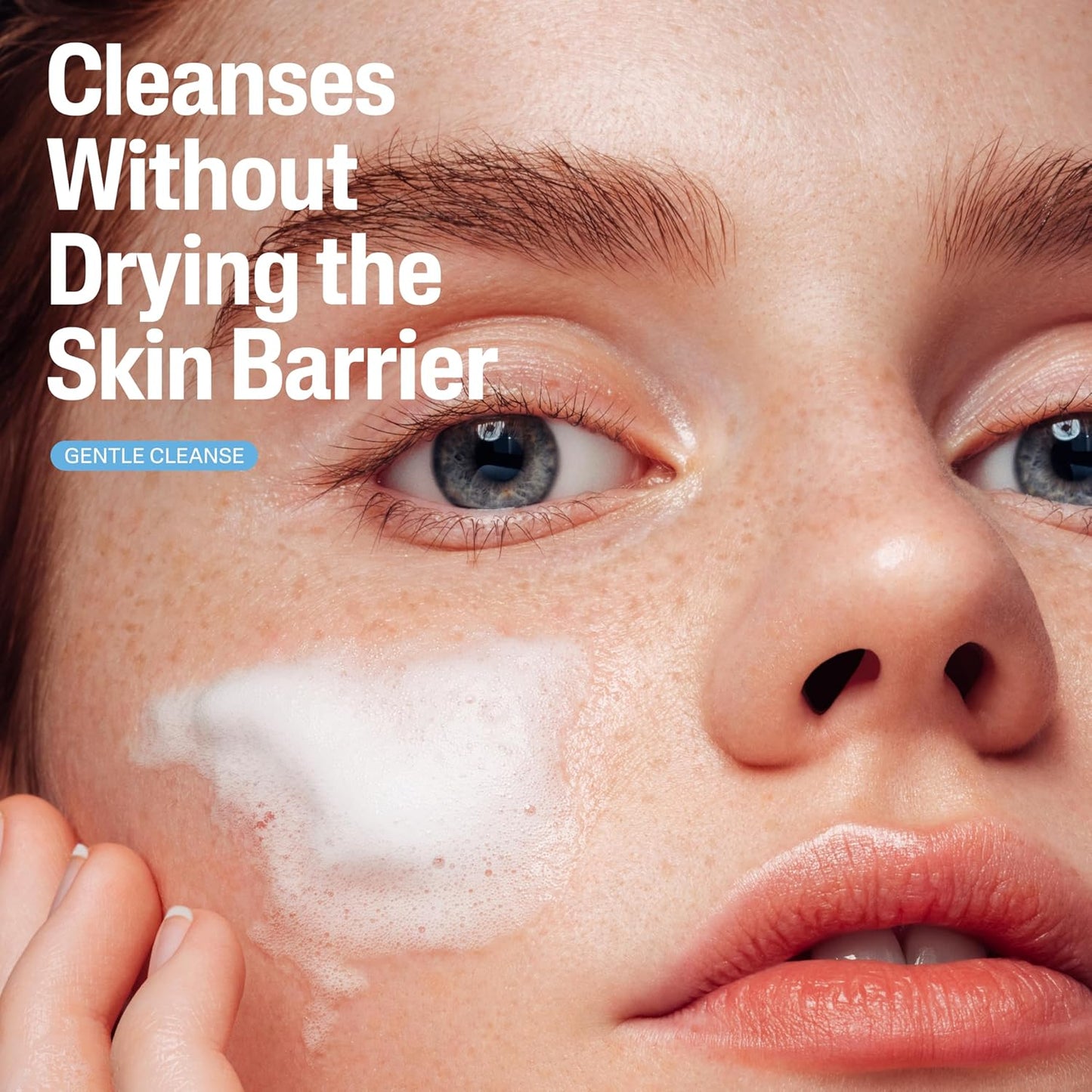 hydrating glycerin to prevent post-cleanse dryness