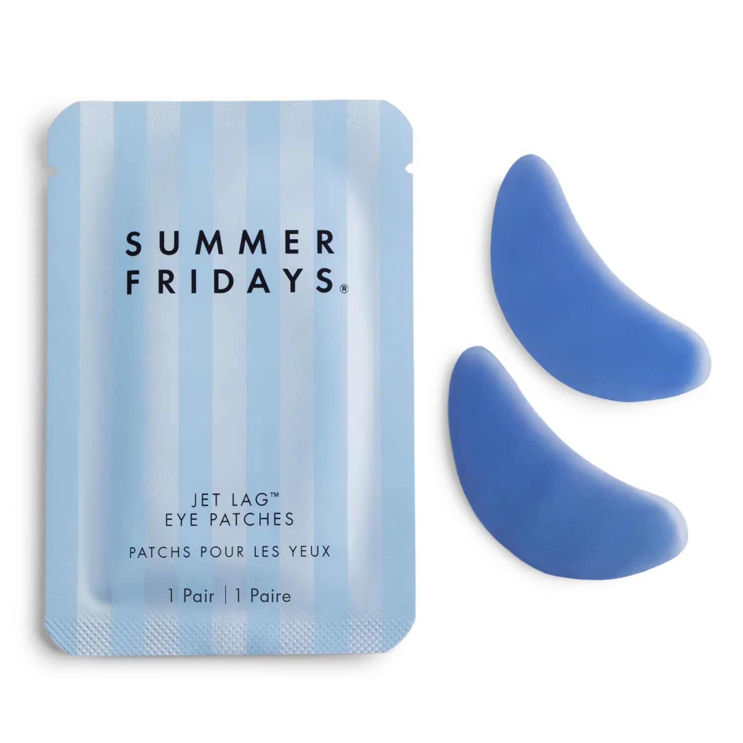 hydrogel patch material that adheres to the under-eye area and delivers serum over time