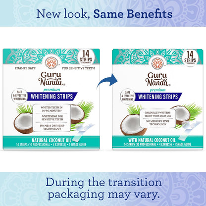 hydrogen peroxide active combined with soothing coconut extract